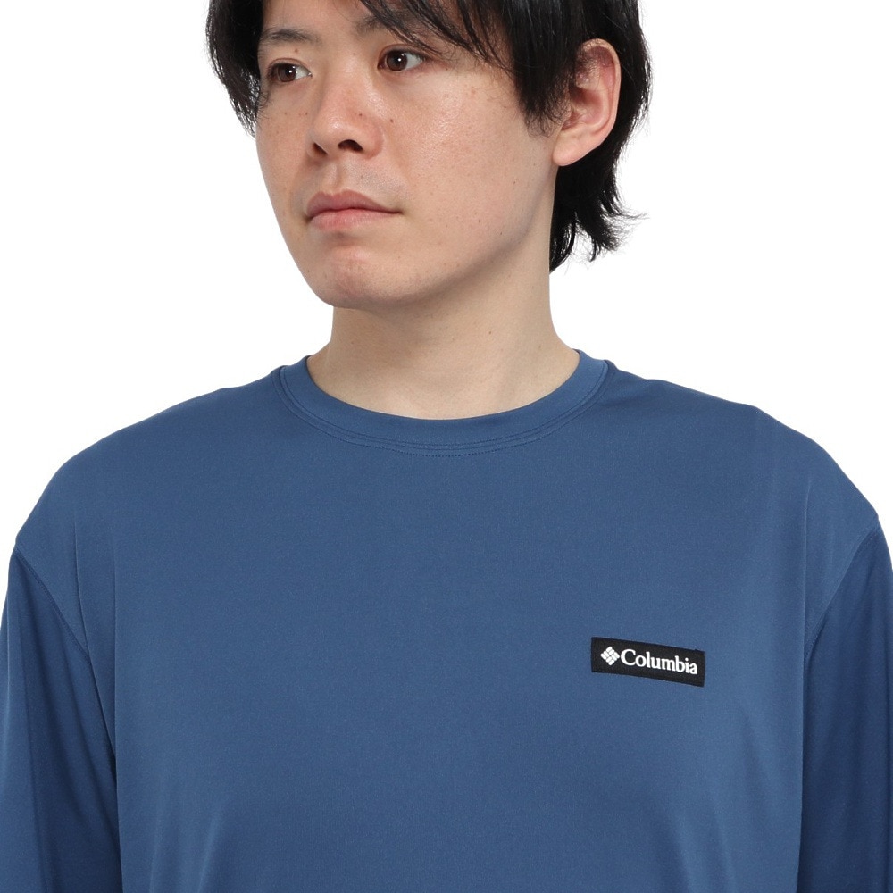 コロンビア（Columbia）（メンズ）レイク アローヘッド 半袖Tシャツ XM9614 452 ネイビー