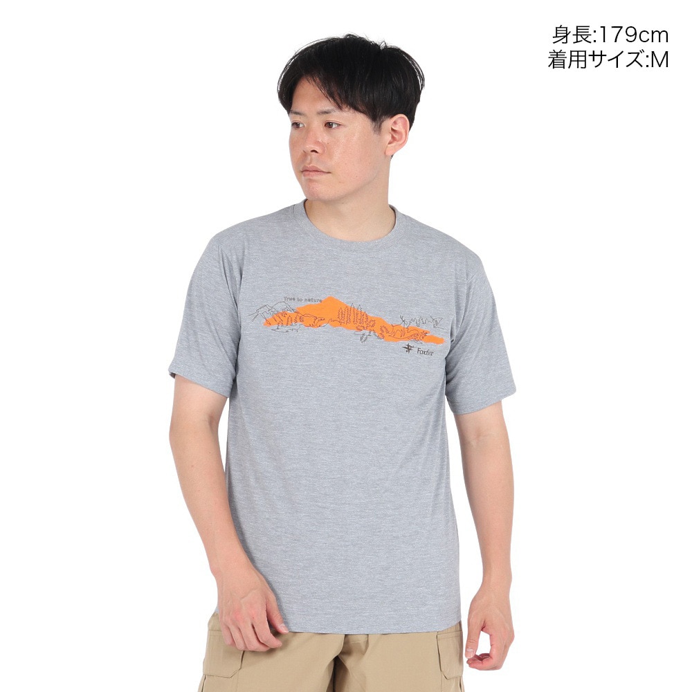 フォックスファイヤー（Foxfire）（メンズ）コカゲシールド エンドレスライズ 半袖Tシャツ 5215510-020 速乾