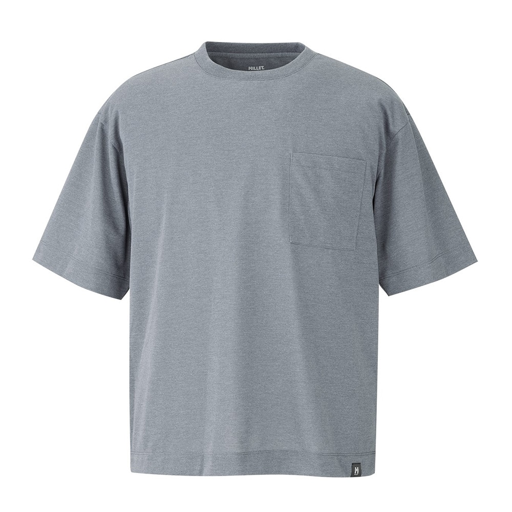 ミレー（Millet）（メンズ、レディース）半袖Tシャツ インセクト バリヤー ビッグ Tシャツ ショート スリーブ MIV02070-N4809