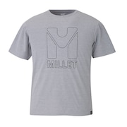 (メンズ、レディース)半袖Tシャツ ビッグ モノロゴ ショートスリーブ Tシャツ MIV03191-N4809