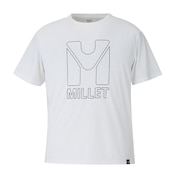 (メンズ、レディース)半袖Tシャツ ビッグ モノロゴ ショートスリーブ Tシャツ MIV03191-N6584