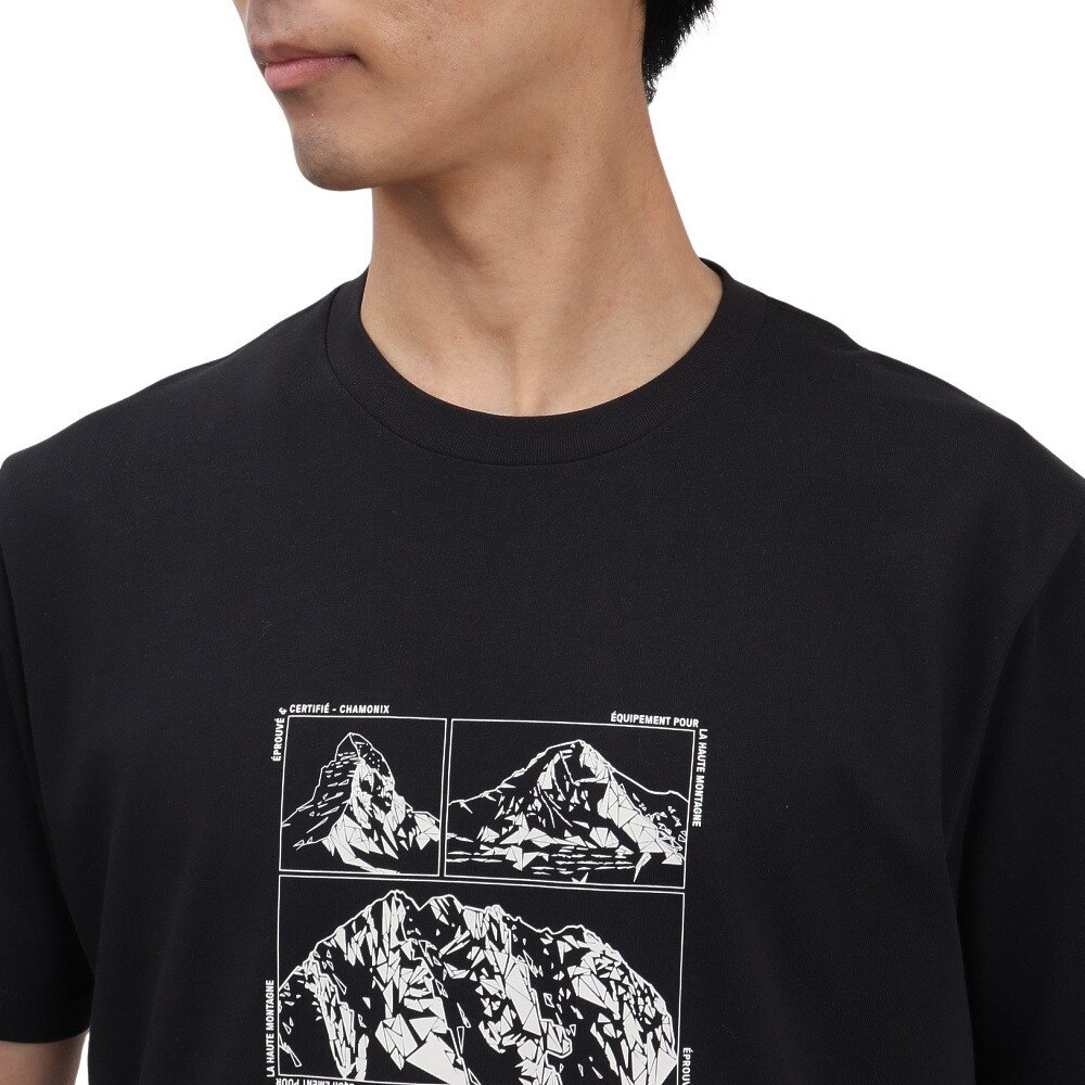 ミレー（Millet）（メンズ）半袖Tシャツ シャモニー ロゴ ショートスリーブ Tシャツ MIV10456-N0247
