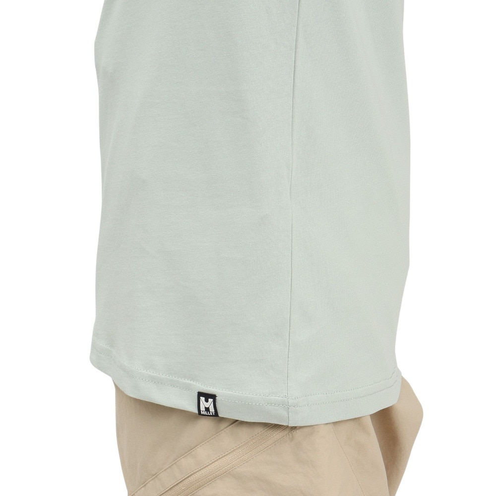 ミレー（Millet）（メンズ）半袖Tシャツ シャモニー ロゴ ショートスリーブ Tシャツ MIV10456-N4239