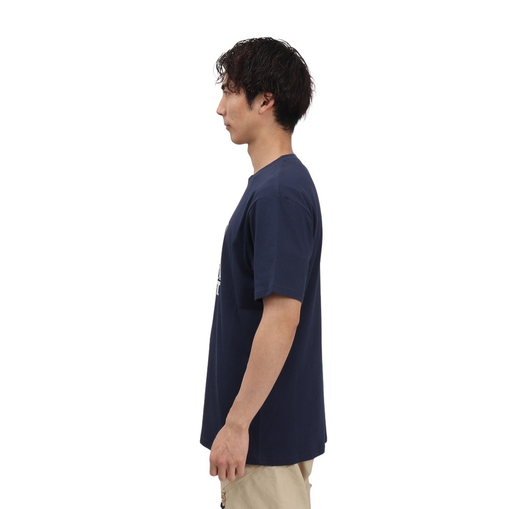 ミレー（Millet）（メンズ）半袖Tシャツ シャモニー ロゴ ショートスリーブ Tシャツ MIV10456-N7317