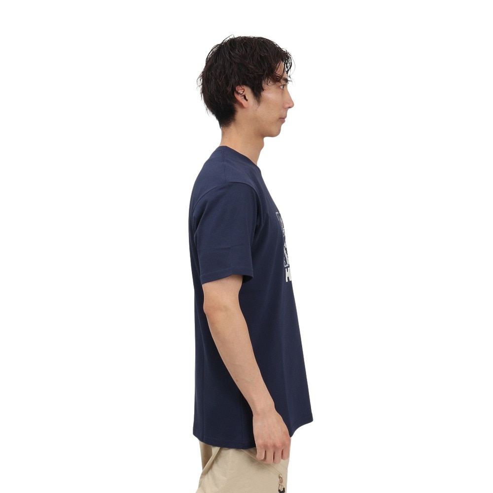 ミレー（Millet）（メンズ）半袖Tシャツ シャモニー ロゴ ショートスリーブ Tシャツ MIV10456-N7317