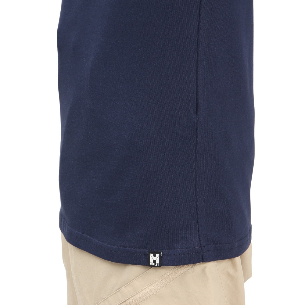 ミレー（Millet）（メンズ）半袖Tシャツ シャモニー ロゴ ショートスリーブ Tシャツ MIV10456-N7317