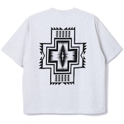 (メンズ)半袖Tシャツ ショートスリーブ バックプリント 19802721 Birch