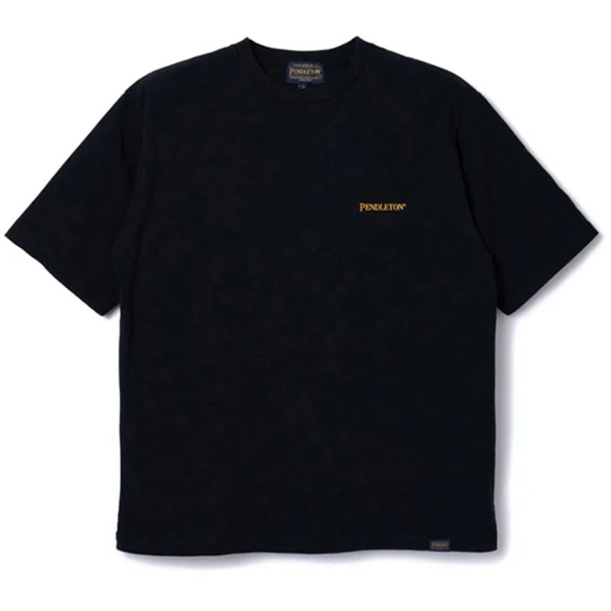 ペンドルトン（PENDLETON）（メンズ）半袖Tシャツ ショートスリーブ バックプリント 19802721 Black
