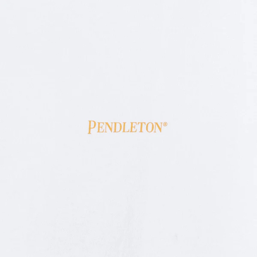 ペンドルトン（PENDLETON）（メンズ）半袖Tシャツ ショートスリーブ バックプリント 19802721 OffWhite