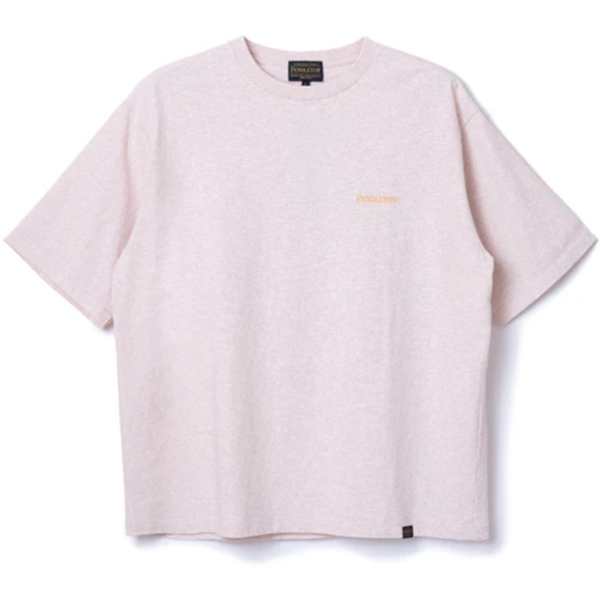 ペンドルトン（PENDLETON）（メンズ）半袖Tシャツ ショートスリーブ バックプリント 19802721 PalePink