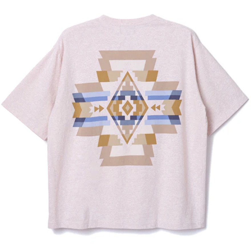 ペンドルトン（PENDLETON）（メンズ）半袖Tシャツ ショートスリーブ バックプリント 19802721 PalePink