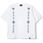 (メンズ)半袖Tシャツ ショートスリーブ エンブロイダリー 19802727 OffWhite