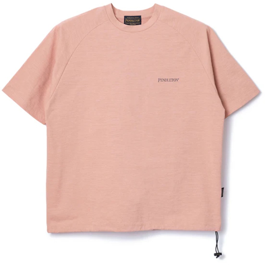 ペンドルトン（PENDLETON）（メンズ）半袖Tシャツ カルキュロ ショートスリーブ バックプリント Solotex 19802732 PalePink