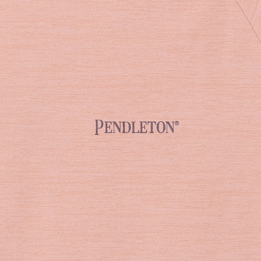 ペンドルトン（PENDLETON）（メンズ）半袖Tシャツ カルキュロ ショートスリーブ バックプリント Solotex 19802732 PalePink