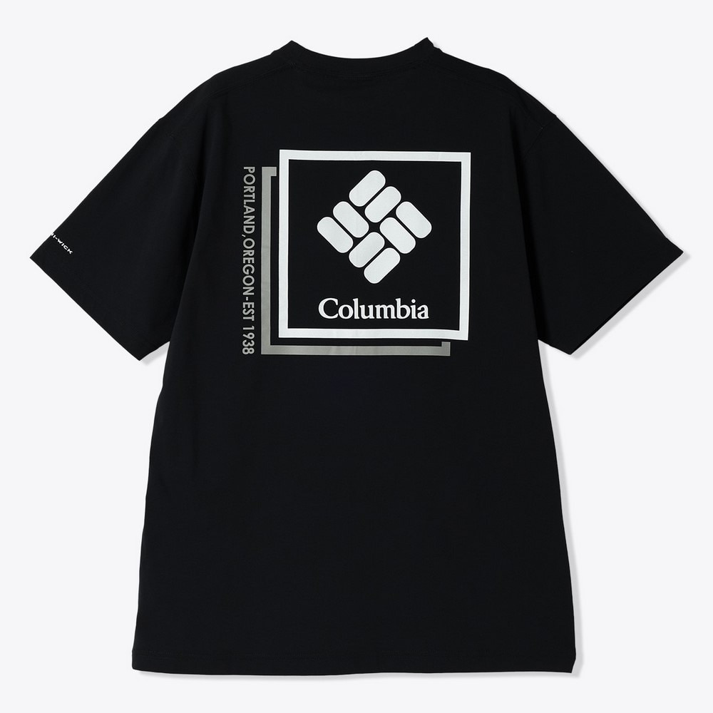 コロンビア（Columbia）（メンズ）ライトキャニオングラフィック 半袖Tシャツ PM0630 010