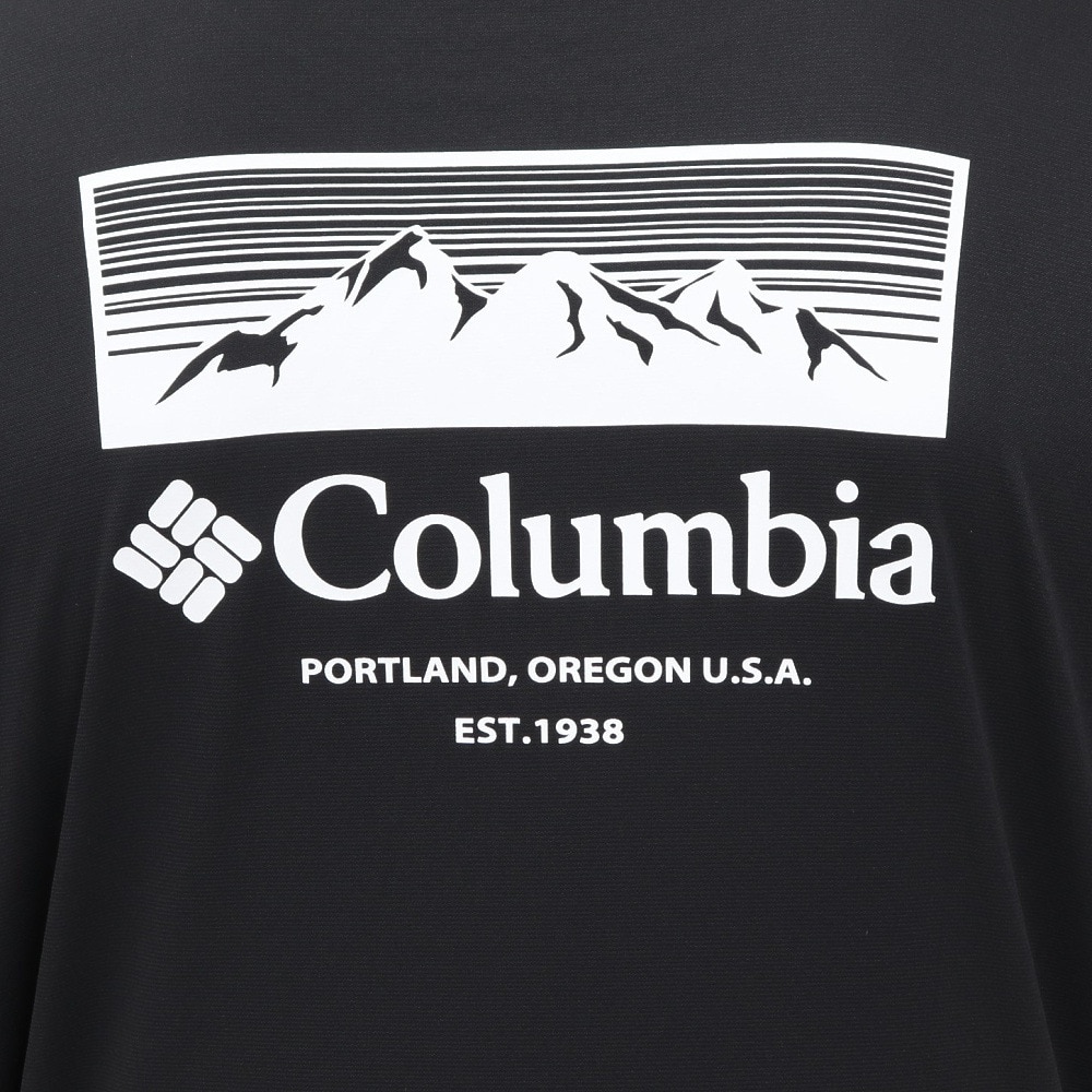 コロンビア（Columbia）（メンズ）グレイシャルビスタグラフィック 半袖Tシャツ XE3513 010