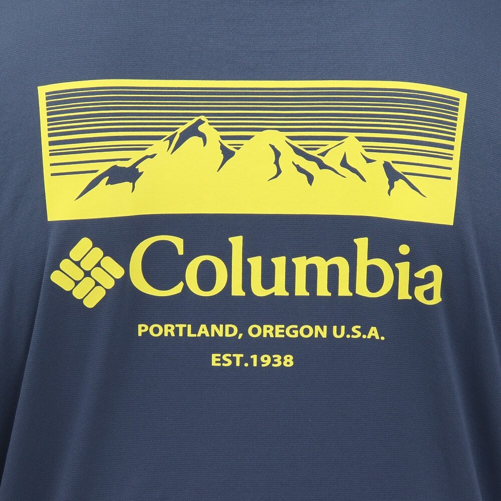 コロンビア（Columbia）（メンズ）グレイシャルビスタグラフィック 半袖Tシャツ XE3513 492
