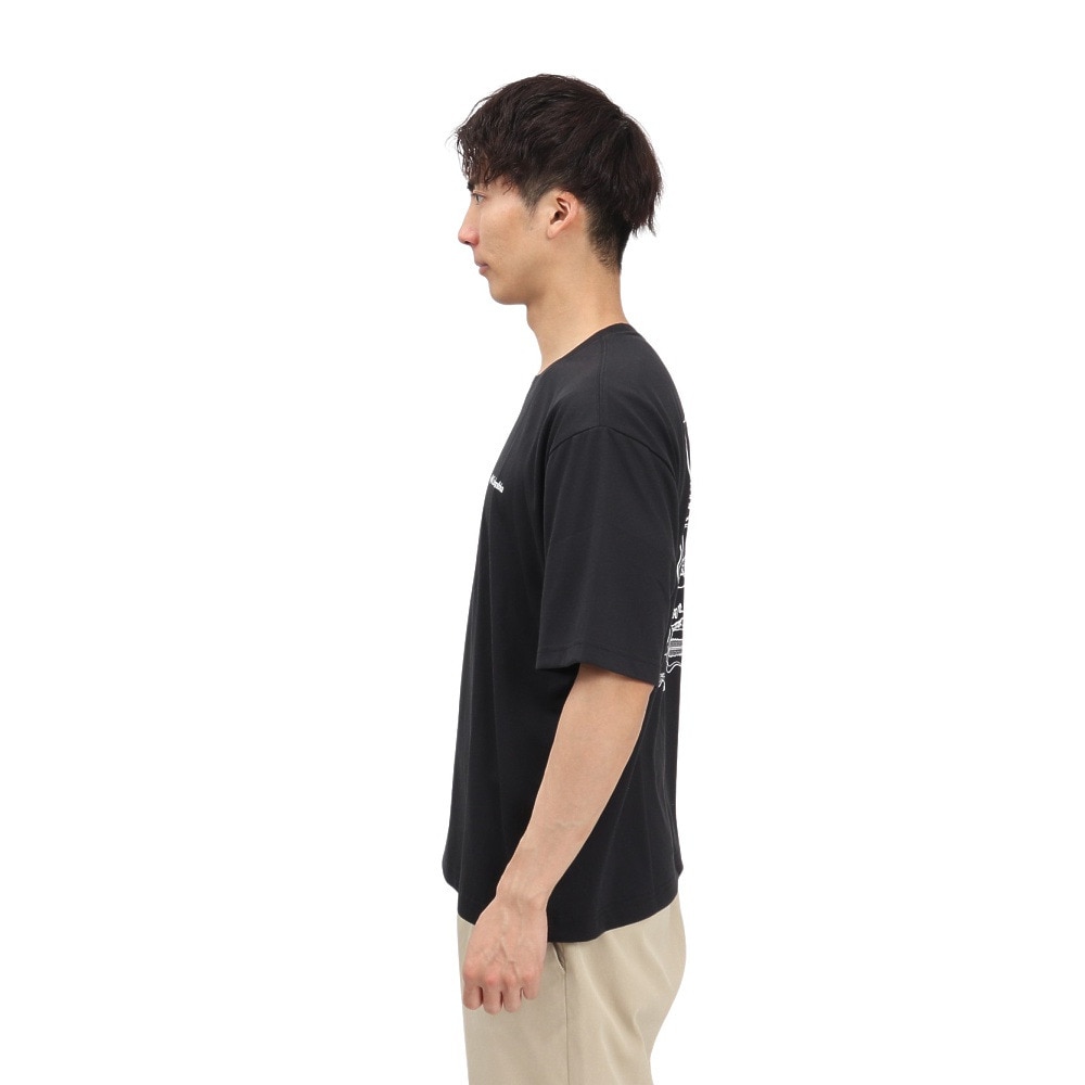 コロンビア（Columbia）（メンズ）半袖Tシャツ シダートレイルバックグラフィックTシャツ AE3185 011