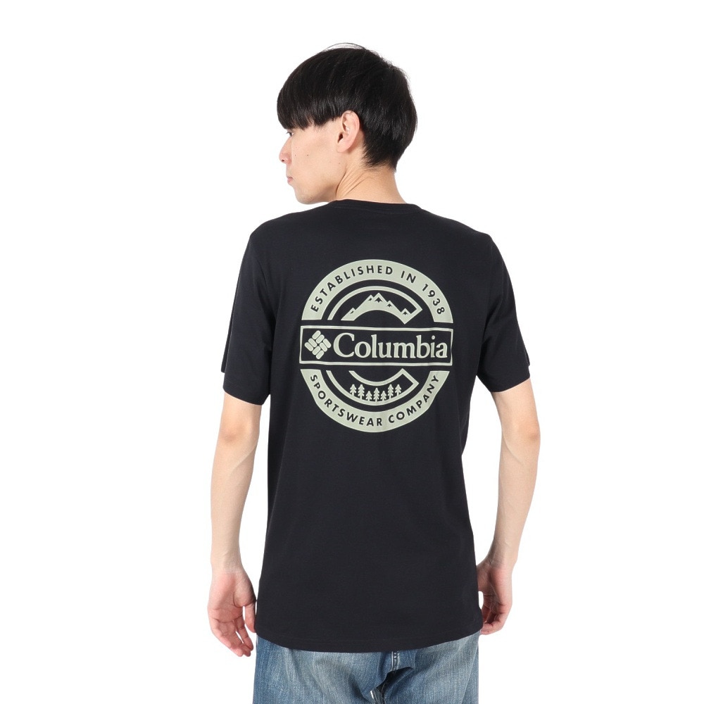 コロンビア（Columbia）（メンズ）半袖Tシャツ ラピッドリッジバックグラフィック AJ2960 004