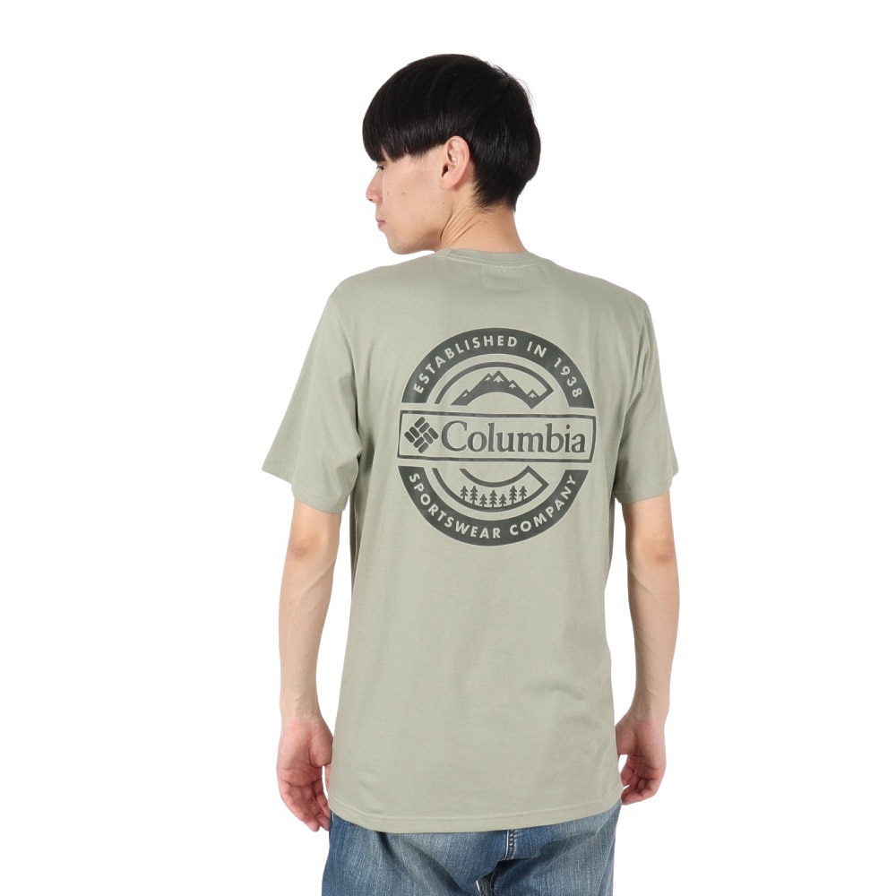 コロンビア（Columbia）（メンズ）半袖Tシャツ ラピッドリッジバックグラフィック AJ2960 348