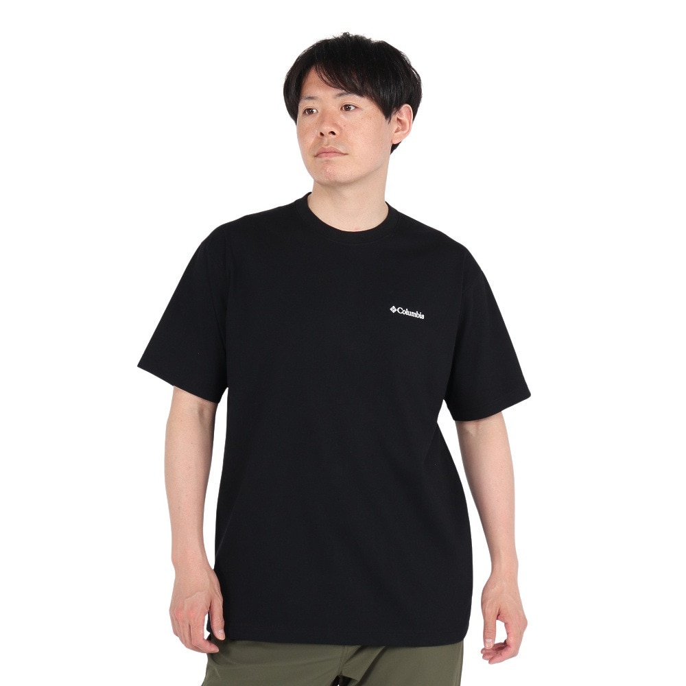 コロンビア（Columbia）（メンズ）ヤハラフォレストグラフィック半袖Tシャツ PM0509 011