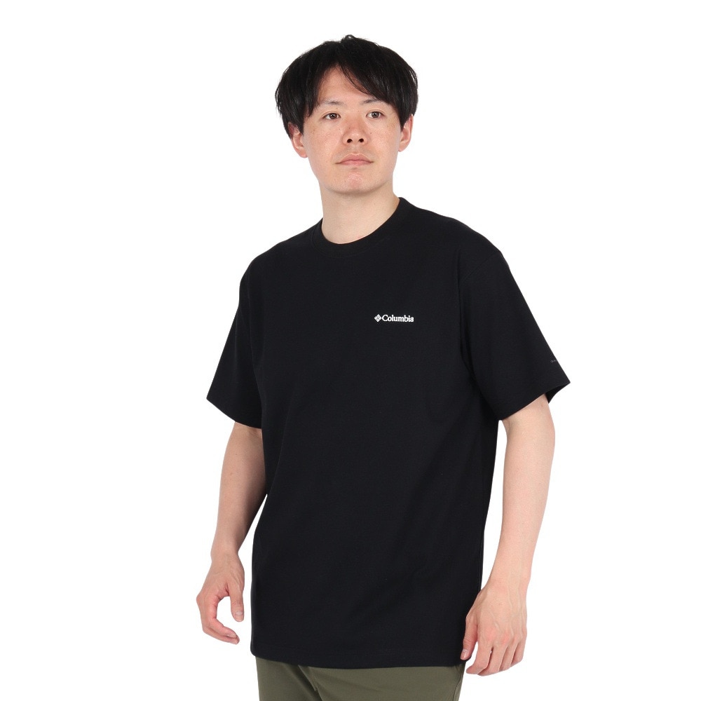 コロンビア（Columbia）（メンズ）ヤハラフォレストグラフィック半袖Tシャツ PM0509 011