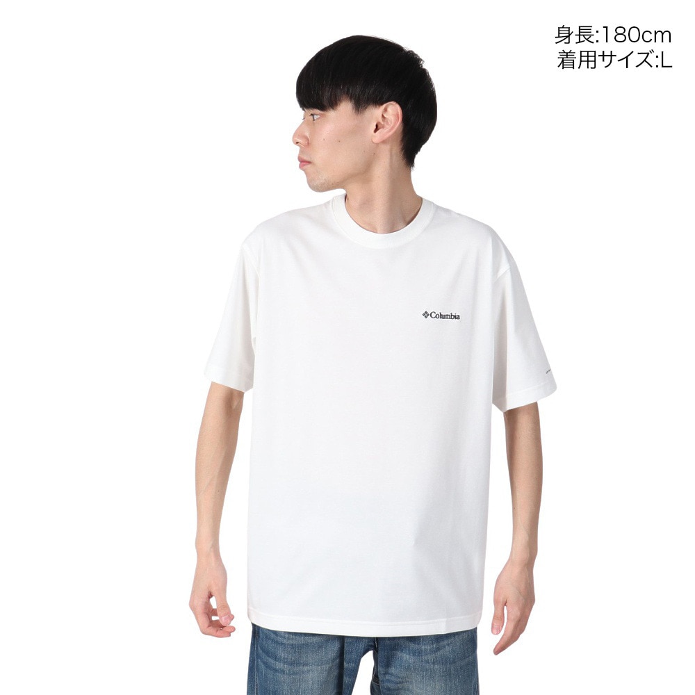 コロンビア（Columbia）（メンズ）半袖Tシャツ ヤハラフォレストグラフィックショートスリーブTシャツ PM0509 126