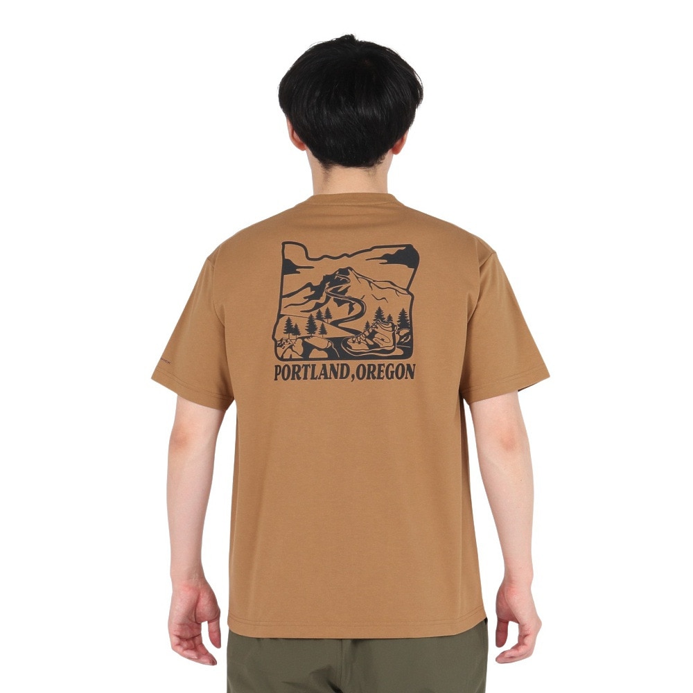 コロンビア（Columbia）（メンズ）ヤハラフォレストグラフィック半袖Tシャツ PM0509 258