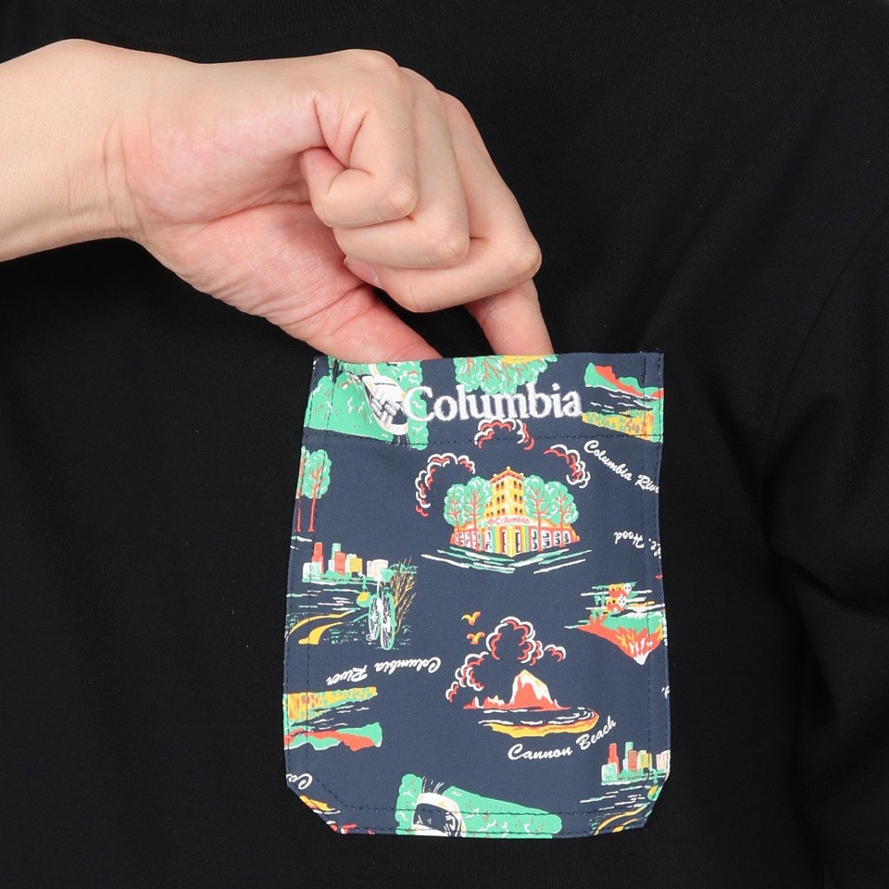 コロンビア（Columbia）（メンズ）半袖Tシャツ ヤングストリートショートスリーブクルーTシャツ PM0512 011