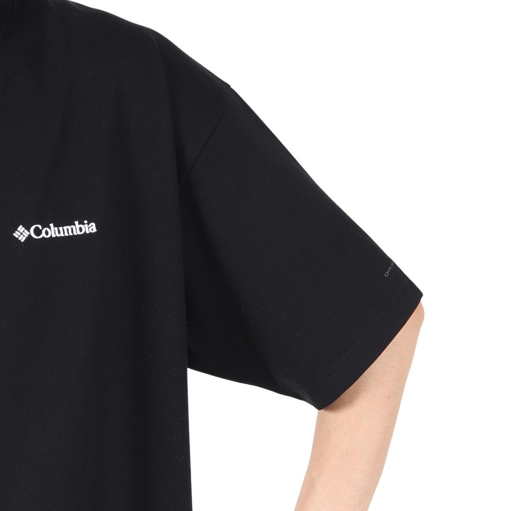 コロンビア（Columbia）（メンズ、レディース）半袖Tシャツ スタックブルック グラフィックショートスリーブTシャツ PM0785 010