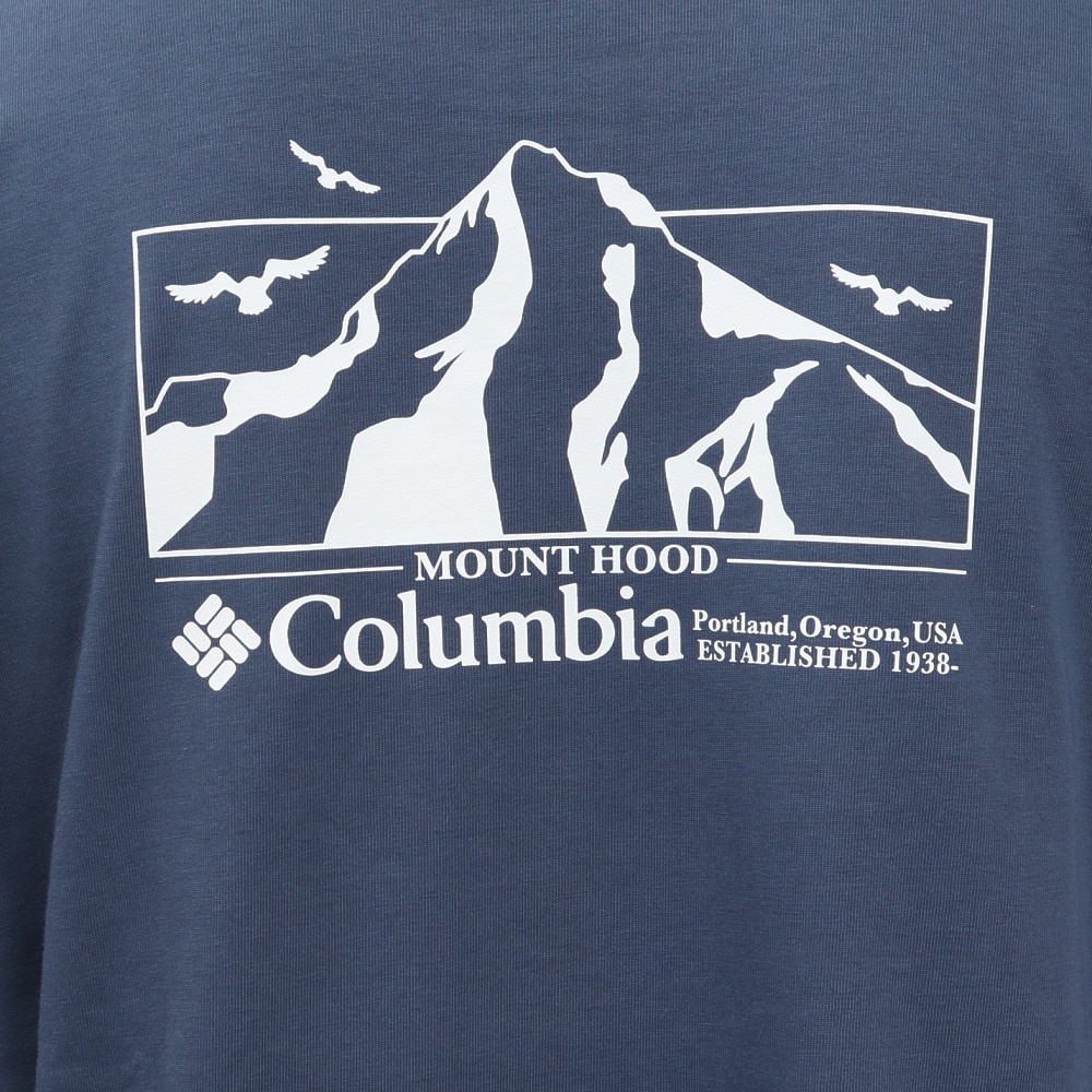 コロンビア（Columbia）（メンズ、レディース）半袖Tシャツ ロマビスタ グラフィックショートスリーブTシャツ PM0960 478