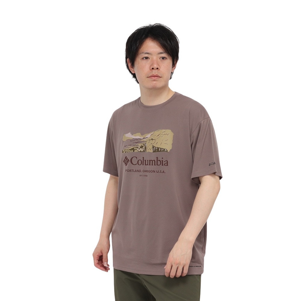 コロンビア（Columbia）（メンズ）半袖Tシャツ レイクアローヘッドグラフィック XE5716 255