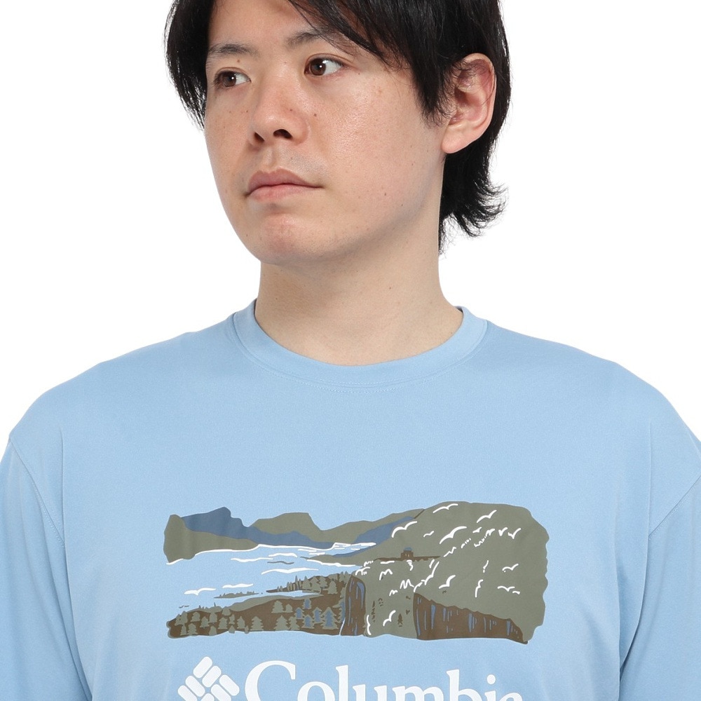 コロンビア（Columbia）（メンズ）半袖Tシャツ レイクアローヘッドグラフィック XE5716 432