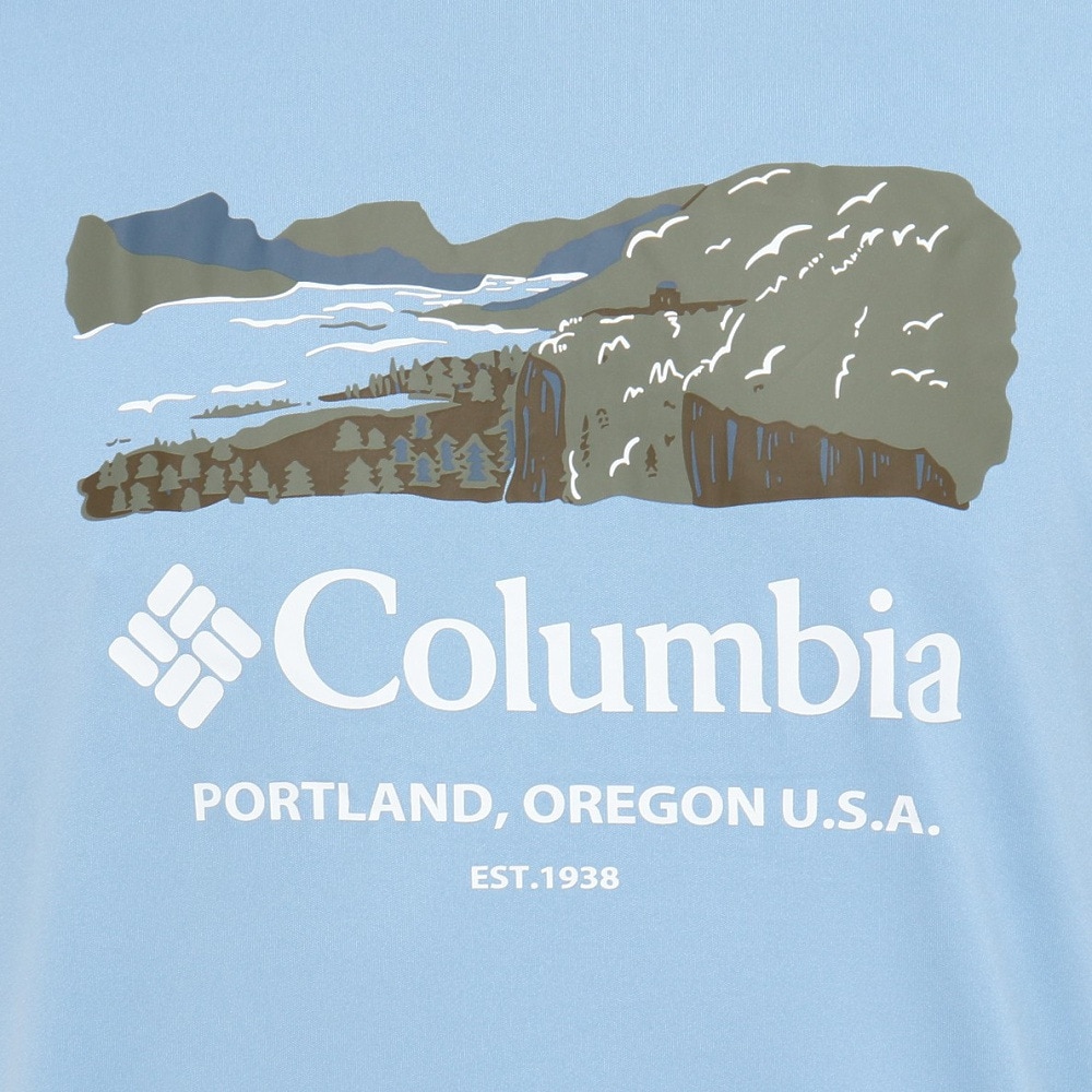 コロンビア（Columbia）（メンズ）半袖Tシャツ レイクアローヘッドグラフィック XE5716 432