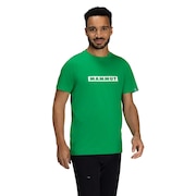 (メンズ)QD ロゴ プリント 半袖Tシャツ アジアンフィット 1017-02012-40310