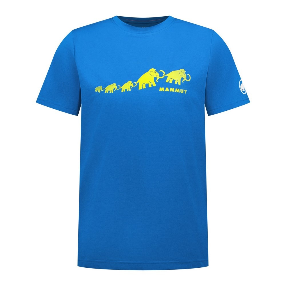 マムート（MAMMUT）（メンズ）QD ロゴ プリント 半袖Tシャツ アジアンフィット 1017-02012-50625 速乾