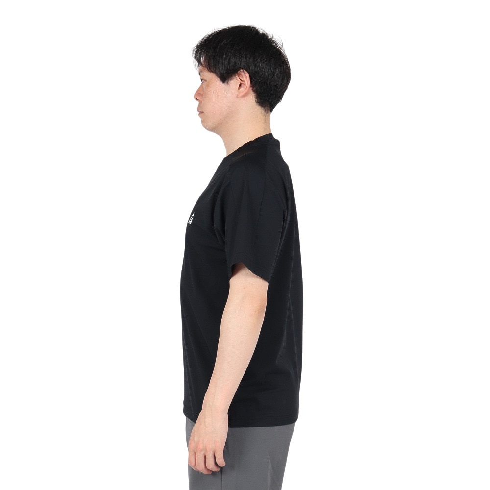 ロジャーエーガー（ROGEREGGER）（メンズ）半袖Tシャツ ルフトドライクール RE25SUK5610001 BLK