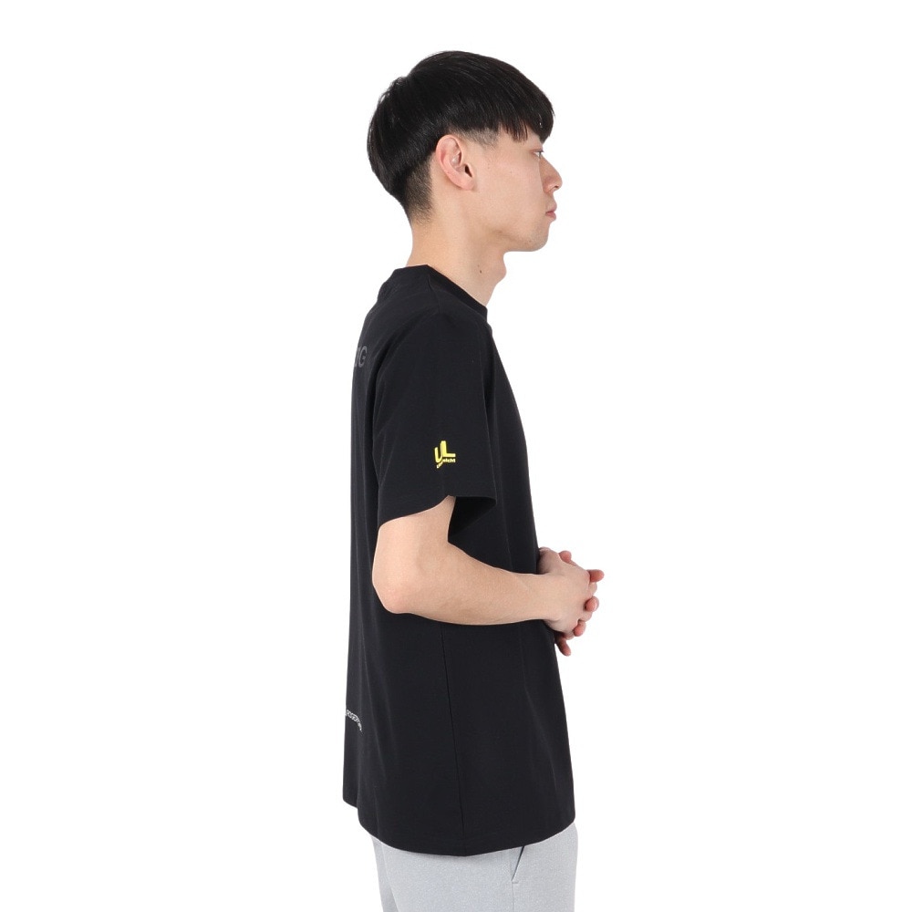 ロジャーエーガー（ROGEREGGER）（メンズ）半袖Tシャツ ユングフラウ RE25SUK5610002 BLK ブラック