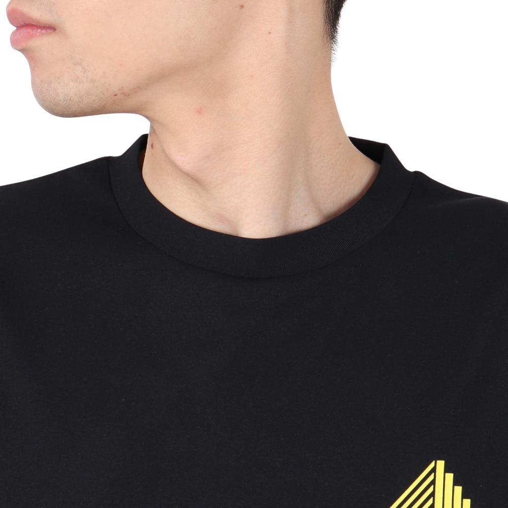 ロジャーエーガー（ROGEREGGER）（メンズ）半袖Tシャツ ユングフラウ RE25SUK5610002 BLK ブラック