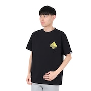 (メンズ)半袖Tシャツ ユングフラウ RE25SUK5610002 BLK ブラック