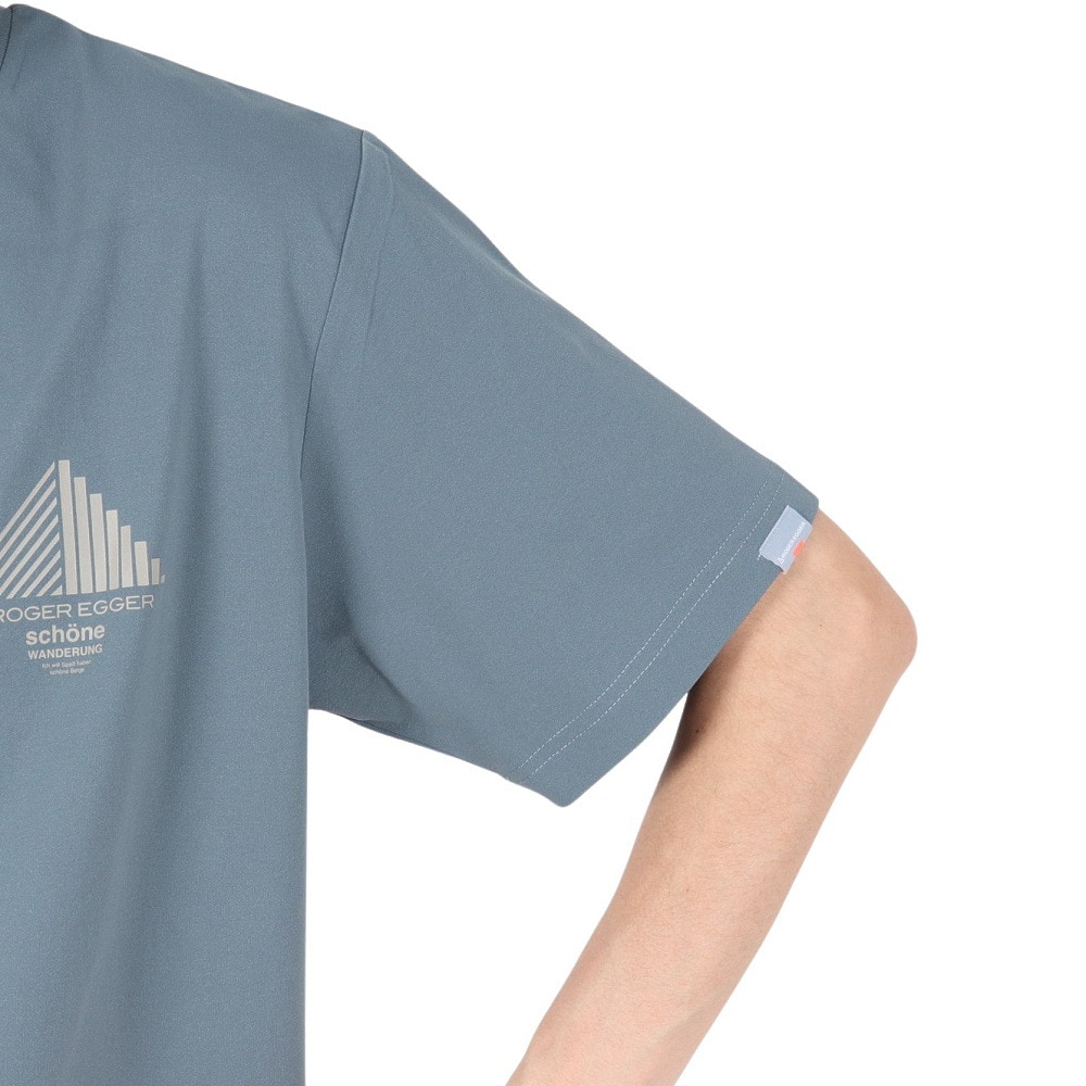 BBM（BBM）（メンズ）半袖Tシャツ ユングフラウ RE25SUK5610002 DGRN ブルーグレー