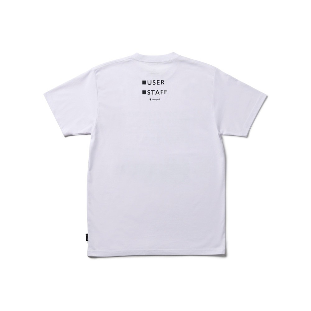 スノーピーク（snow peak）（メンズ、レディース）半袖Tシャツ SPW Tour 2025 T-Shirt TS-25SU102 001