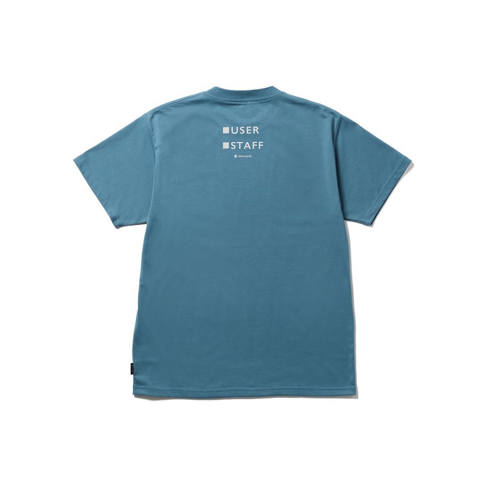 スノーピーク（snow peak）（メンズ、レディース）半袖Tシャツ SPW Tour 2025 T-Shirt TS-25SU102 072
