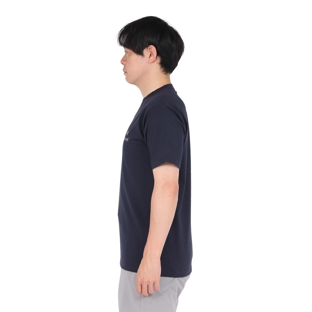 スノーピーク（snow peak）（メンズ）半袖Tシャツ CYL NAVY SP-TS-25SU002 074