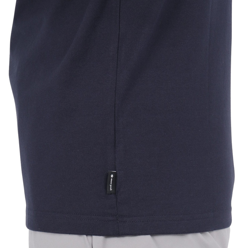 スノーピーク（snow peak）（メンズ）半袖Tシャツ CYL NAVY SP-TS-25SU002 074