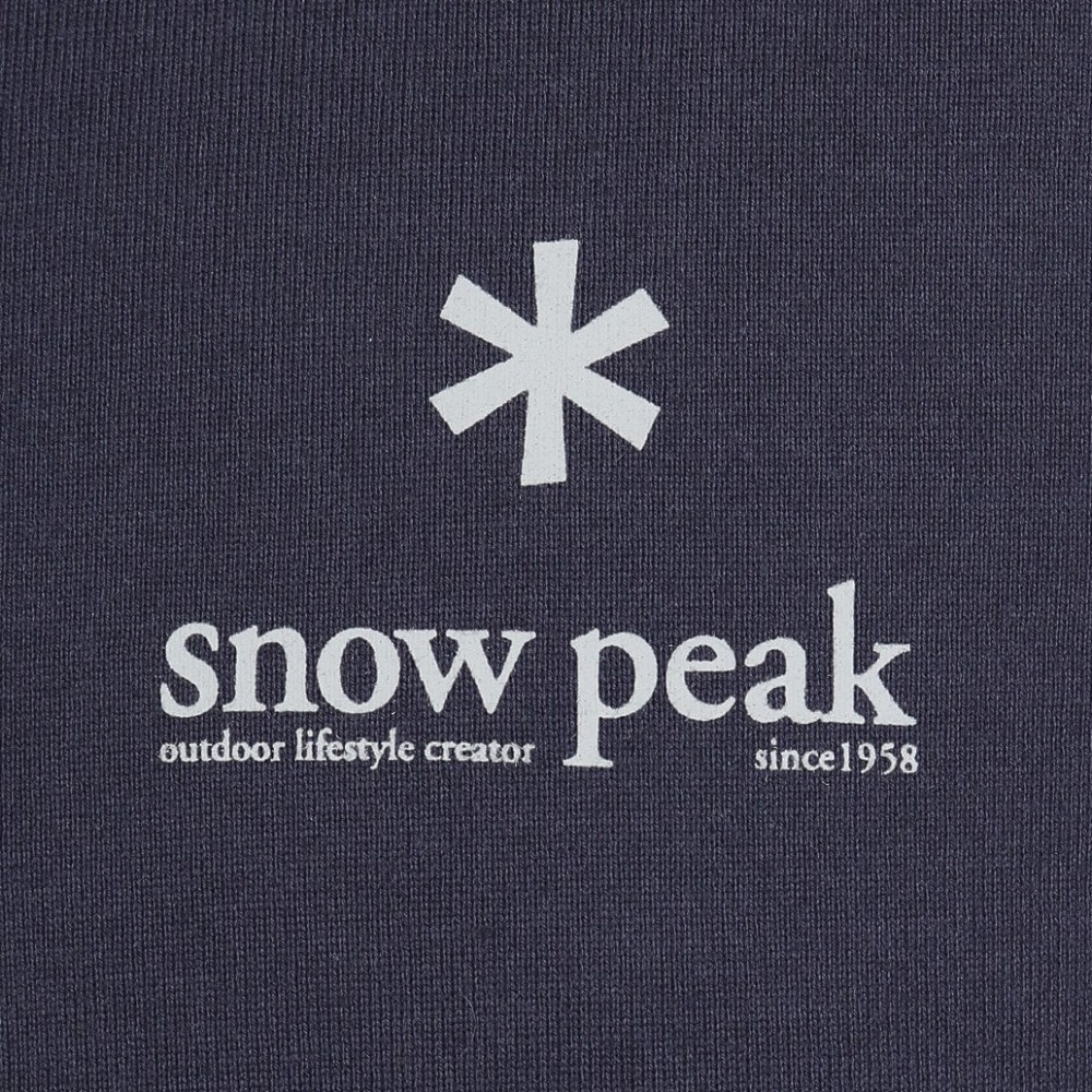 スノーピーク（snow peak）（メンズ）半袖Tシャツ CYL NAVY SP-TS-25SU002 074