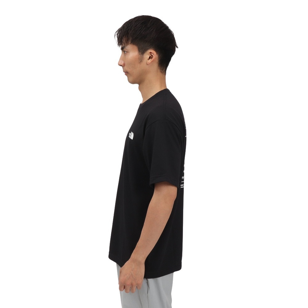 ザ・ノース・フェイス（THE NORTH FACE）（メンズ、レディース）半袖 エントランスパーミッション Tシャツ NT82539 K