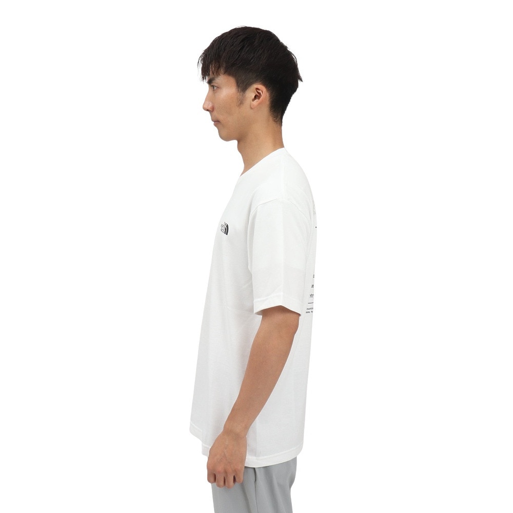 ザ・ノース・フェイス（THE NORTH FACE）（メンズ、レディース）半袖 エントランスパーミッション Tシャツ NT82539 W
