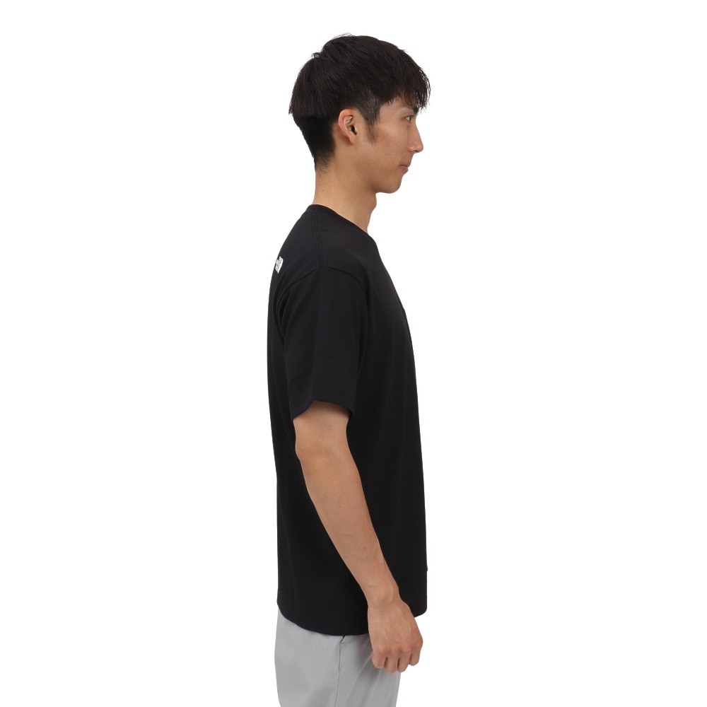 ザ・ノース・フェイス（THE NORTH FACE）（メンズ、レディース）半袖 スクエアロゴポケット Tシャツ NT82541 K