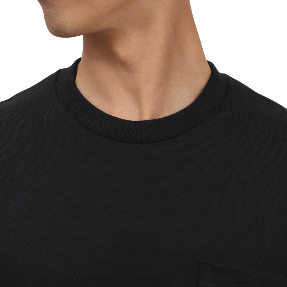 ザ・ノース・フェイス（THE NORTH FACE）（メンズ、レディース）半袖 スクエアロゴポケット Tシャツ NT82541 K